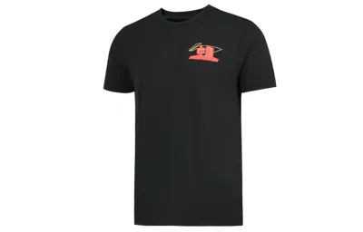 Li-ning Badminton Graphic Quick-drying T-shirt 'black'