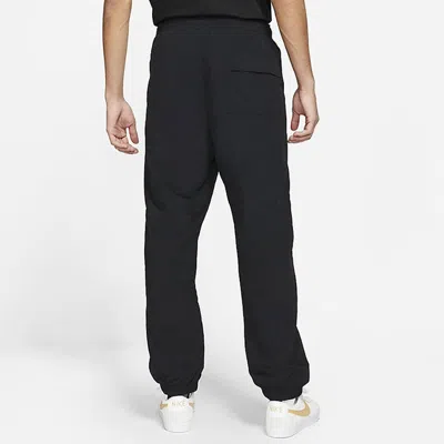 Nike Men's  Solid Color Woven Breathable Skateboard Sports Pants/trousers/joggers Black