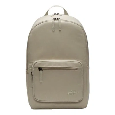 Nike Heritage Eugene Backpack 'taupe' In Metallic
