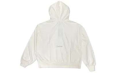 Converse (wmns)  Chain Stitch Hoodie 'beige' In White