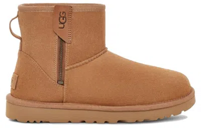 Ugg (wmns)  Classic Mini Bailey Zip Chestnut 'light Brown' In Brown