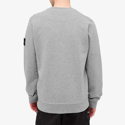 Stone Island Jersey With Logo In Gray