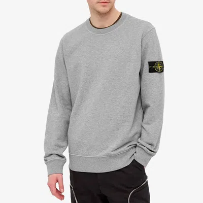 Stone Island Jersey With Logo In Gray