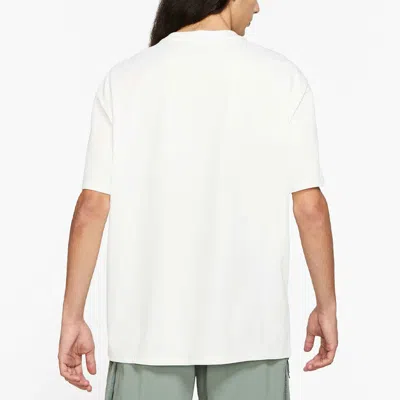 Nike Acg Outdoor Sports Alphabet Printing Short Sleeve White