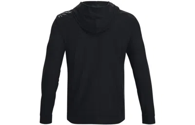 Under Armour Curry Hooded Golf Shirt 'black'