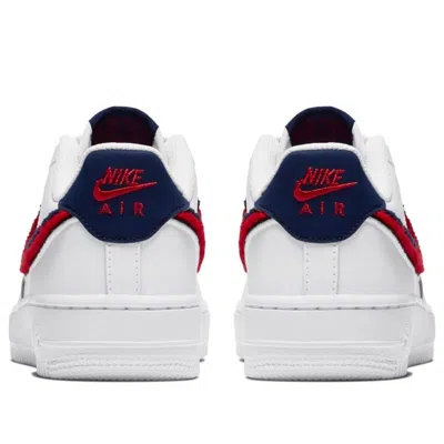 Nike (gs)  Air Force 1 Lv8 'chenille Swoosh' In White
