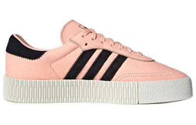 Adidas Originals (wmns) Adidas Sambarose 'clear Orange Core Black' In Pink