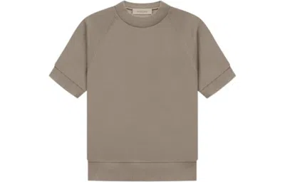 Essentials Fear Of God  Ss22 Short Sleeve Sweat Shirt Desert Taupe