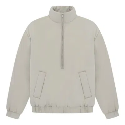 Essentials Fear Of God  Ss23 Nylon Puffer Jacket 'seal' In Neutral