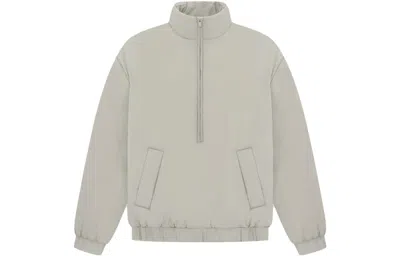 Essentials Fear Of God  Ss23 Nylon Puffer Jacket 'seal' In Neutral