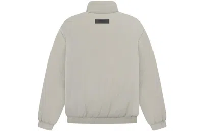 Essentials Fear Of God  Ss23 Nylon Puffer Jacket 'seal' In Neutral
