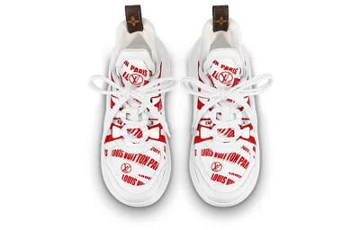 Pre-owned Louis Vuitton (wmns)  Lv Archlight Sneakers 'white Red' In Multi