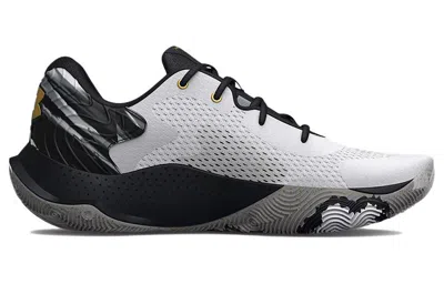 Under Armour Spawn 4 'printed - White Black' In Gray