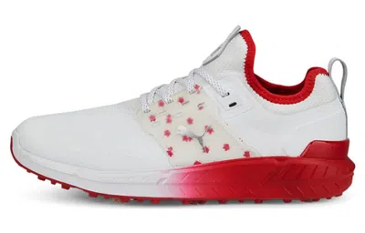 Puma Ignite Articulate Maple Golf Shoes 'white Red'