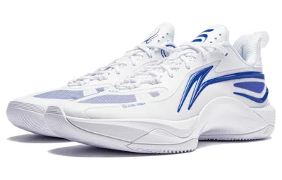 Li-ning Shining On Court 'white Blue'
