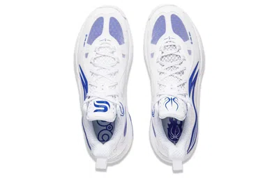 Li-ning Shining On Court 'white Blue'