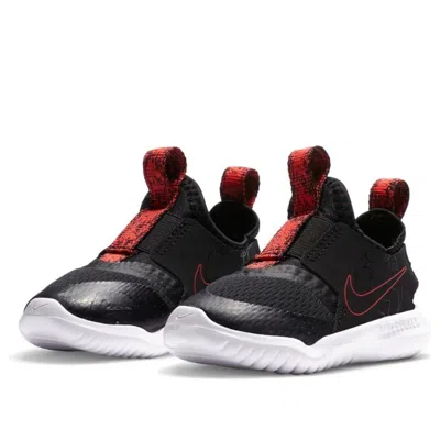 Nike (td)  Flex Runner Se 'black Bright Crimson'