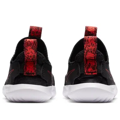 Nike (td)  Flex Runner Se 'black Bright Crimson'