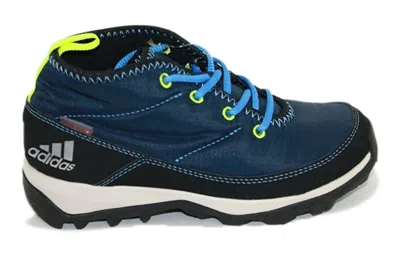 Adidas Originals (gs) Adidas Daroga Chukka Shoes 'navy Blue Solar Yellow'