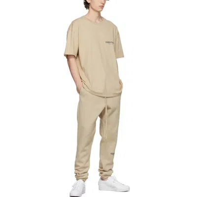 Essentials Fear Of God  Fw21 Fleece Lounge Pants Beige In Neutral