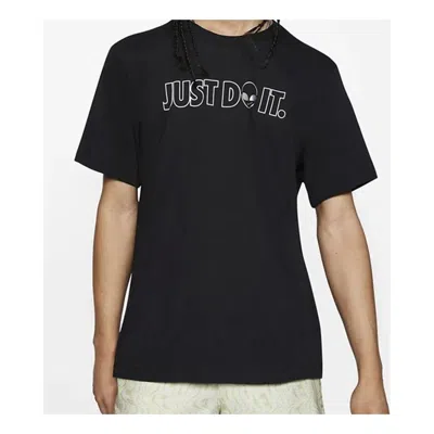 Nike Sportswear Printing Short Sleeve 'alien Black'