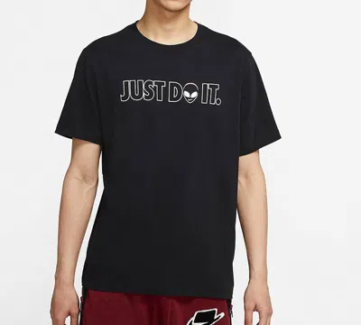 Nike Sportswear Printing Short Sleeve 'alien Black'