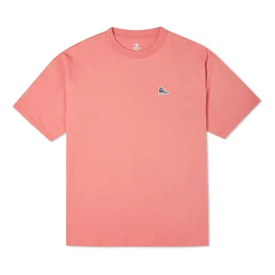 Converse Chuck Taylor Shoe Patch T-shirt 'pink'