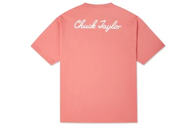 Converse Chuck Taylor Shoe Patch T-shirt 'pink'