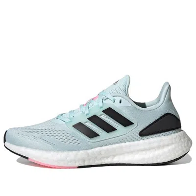 Adidas Originals (wmns) Adidas Pureboost 22 'almost Blue Black' In Multi