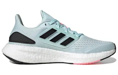Adidas Originals (wmns) Adidas Pureboost 22 'almost Blue Black' In Multi