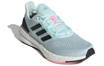 Adidas Originals (wmns) Adidas Pureboost 22 'almost Blue Black' In Multi