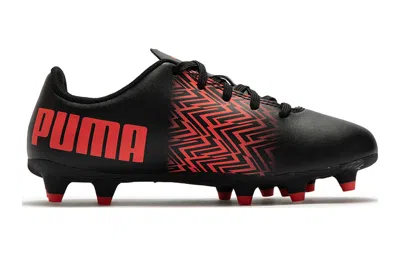 Puma (gs)  Tacto Fg/ag Soccer Cleats Jr 'black Sunblaze'