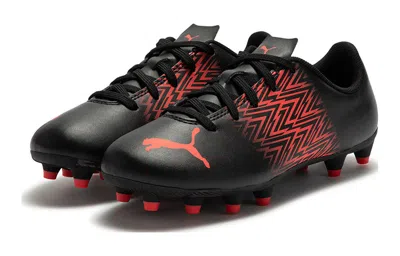 Puma (gs)  Tacto Fg/ag Soccer Cleats Jr 'black Sunblaze'