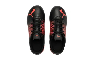 Puma (gs)  Tacto Fg/ag Soccer Cleats Jr 'black Sunblaze'