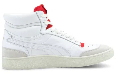 Puma Ralph Sampson Mid 'rudolf Dassler Legacy Collection' In White