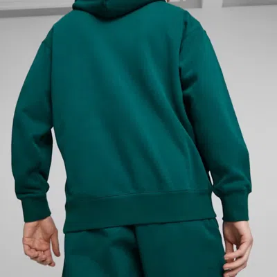 Puma Mmq Hoodie 'malachite' In Green