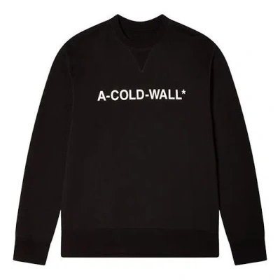 A-cold-wall* Essential Logo Sweatshirt 'black'