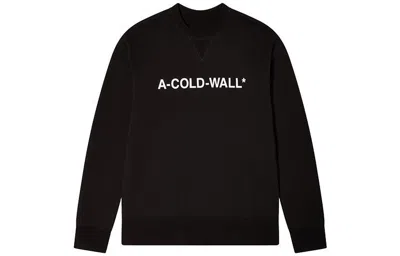 A-cold-wall* Essential Logo Sweatshirt 'black'