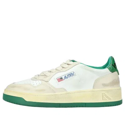 Autry (wmns)  Medalist Low Super Vintage Sneakers 'white Green'