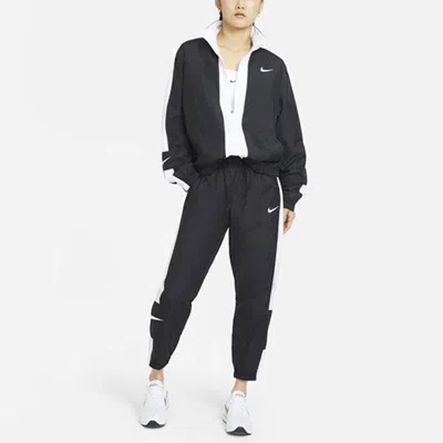 Nike (wmns)  Nsw Stmnt Wvns Pant Running Training Colorblock Knit Sports Pants/trousers/joggers Autum
