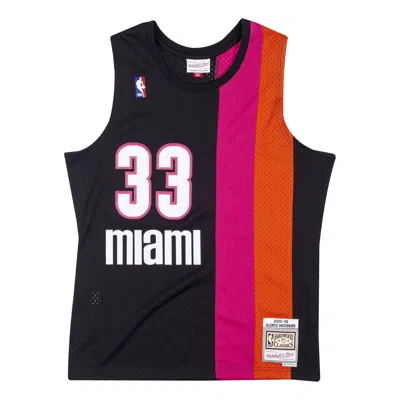 Mitchell & Ness "nba Heat 05 Alonzo Mourning" Swingman Jersey Vest Top In Black