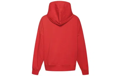 Converse (wmns)  Logo Printing Hooded Drawstring Red