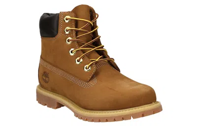 Timberland Premium 6 Inch Lace Up Waterproof Boot In Brown