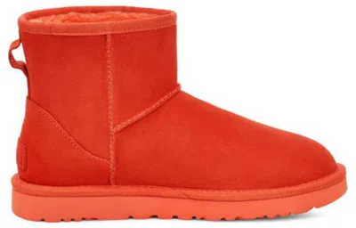 Ugg (wmns)  Classic Mini Ii Boot Side Logo In Red