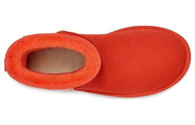 Ugg (wmns)  Classic Mini Ii Boot Side Logo In Red