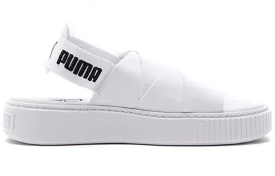 Puma (wmns)  Platform Trace Sports Sandals 'white Black'
