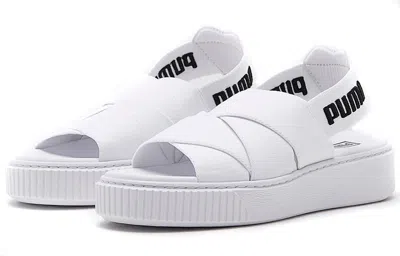 Puma (wmns)  Platform Trace Sports Sandals 'white Black'