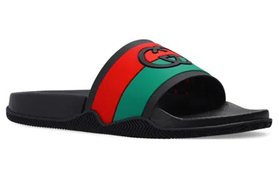 Gucci Interlocking G Slides In Multi