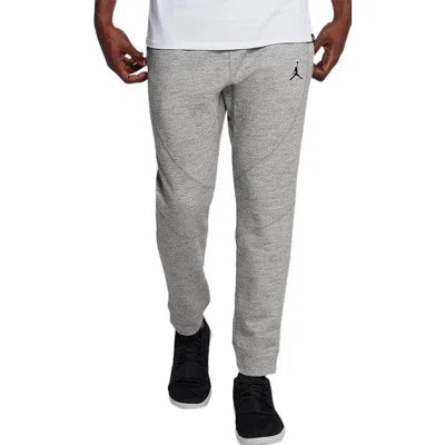 Air Jordan Flying Elastic Waistband Sports Pants Men's Light Grey In Gray