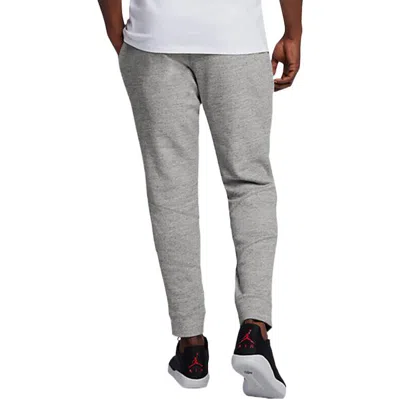 Air Jordan Flying Elastic Waistband Sports Pants Men's Light Grey In Gray